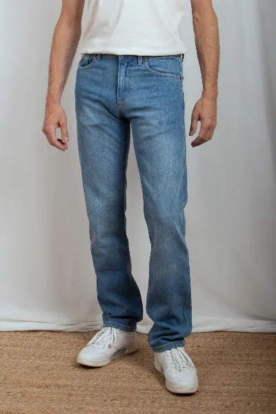 TORLAND TORLAND Herren vegan Jeans Sven Mid Indigo