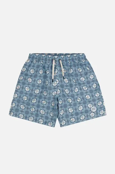 Trendsplant Trendsplant Tiles SEAQUAL®YARN Swim Trunks Light Blue