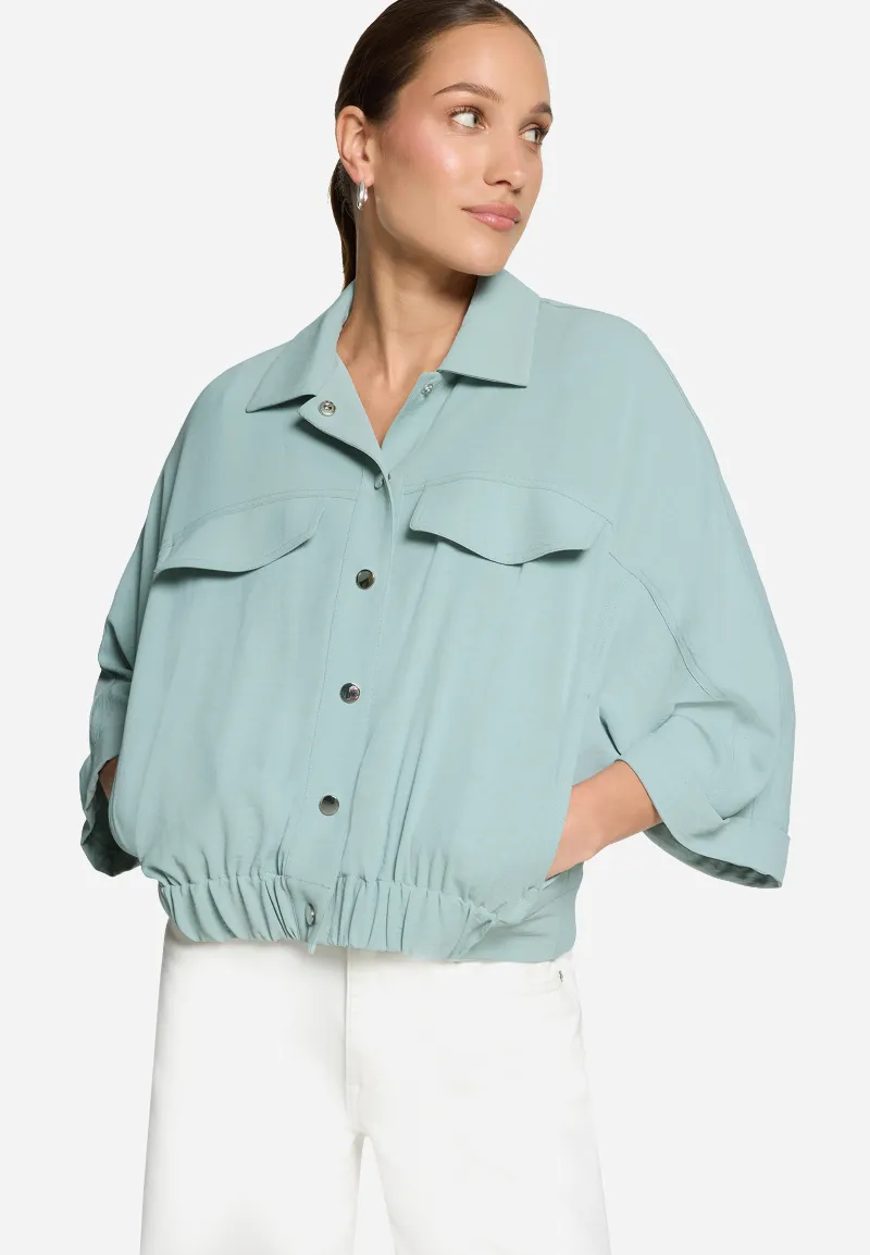 zero Blouson mit Knopfleiste