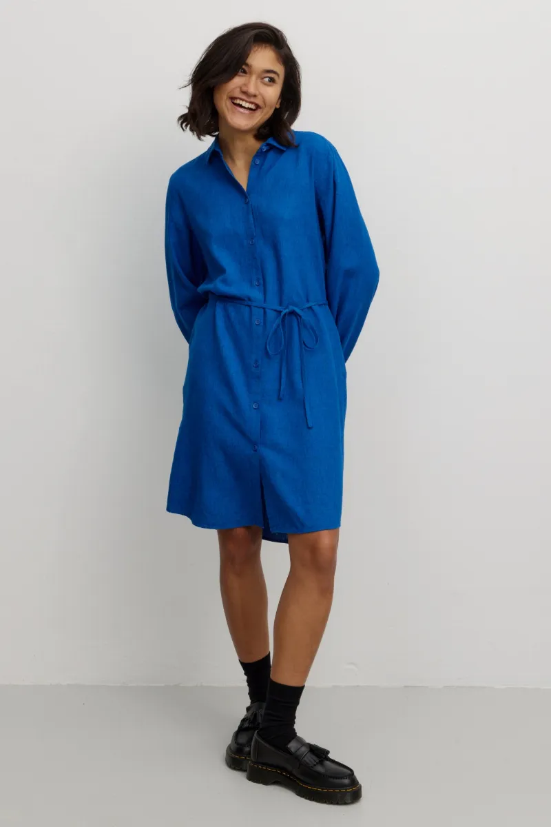 recolution Recolution Damen vegan Kleid Melon Lapis Blau