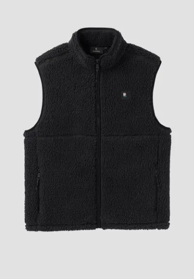 recolution Herren Fleeceweste aus recyceltem Polyester - TEASEL - recolution