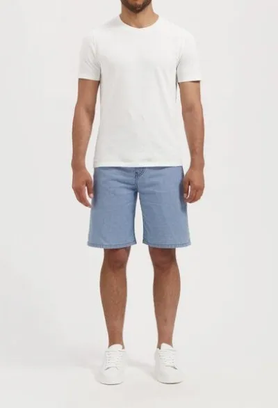 MUD Jeans MUD Jeans Herren Jeans James Summer Short - Stone Vintage