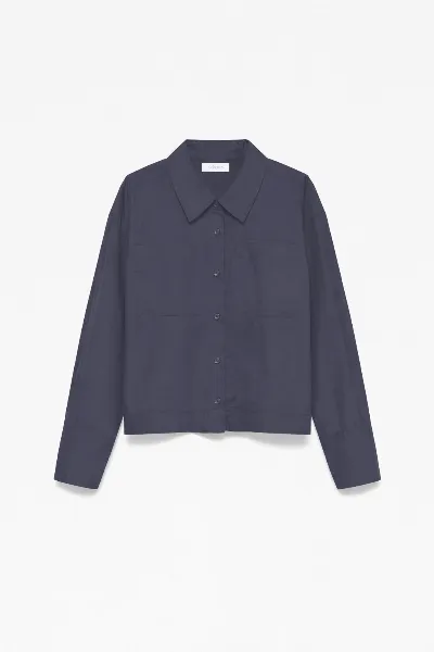 Alchemist Alchemist Damen vegan Bluse Loes Navy