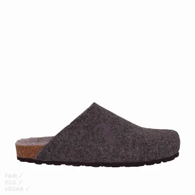 Thies Thies Hausschuhe Pet Bio Clog anthracite