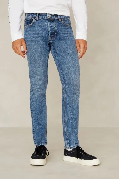 Kings Of Indigo Kings of Indigo Herren vegan Jeans John Xavier Light Washed