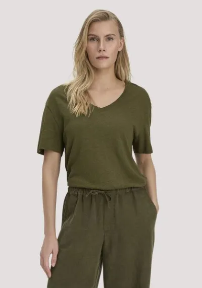 hessnatur hessnatur T-Shirt Oversize aus Leinen und Bio-Baumwolle