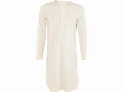 Living Crafts Living Crafts Bio-Unisex-Nachthemd DOMINIQUE, natural,