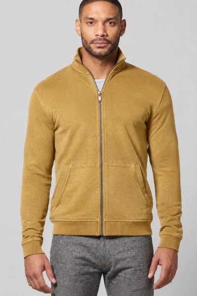HempAge Hempage Herren vegan Sweatjacke In Dijon