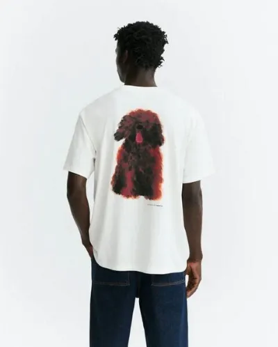 thinking mu thinking mu T-Shirt Pet Portrait Herren
