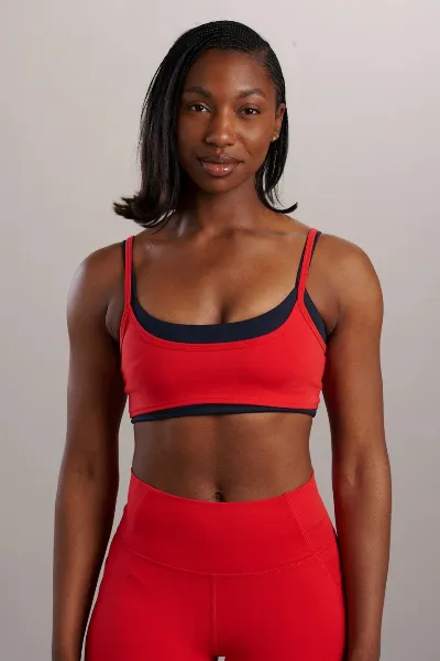 SEAAV SEAAV Damen vegan Sport-Bh Liftline Layered