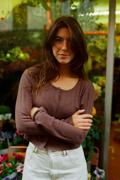 Nénés Nénés Damen vegan Oben Maud Brown