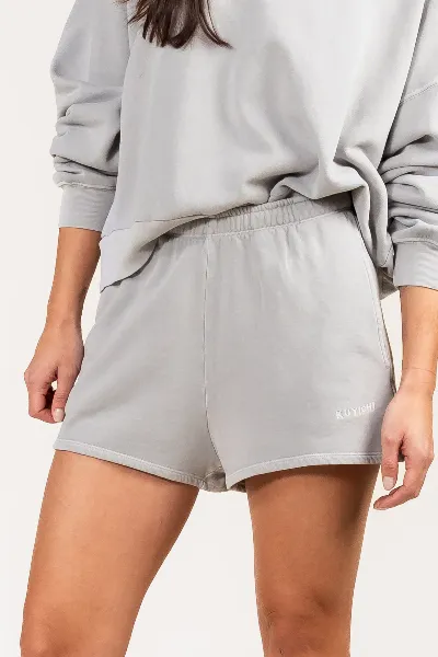 Kuyichi Kuyichi Damen vegan Shorts Megan Rain Grau