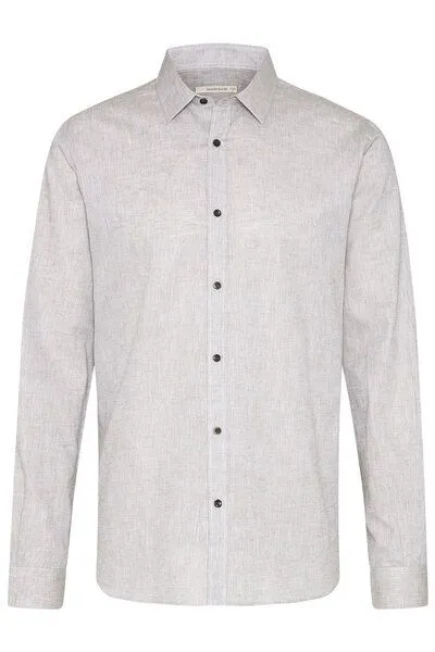 Wunderwerk Wunderwerk Herren Hemd aus Biobaumwolle und Leinen Shirt linenmix male