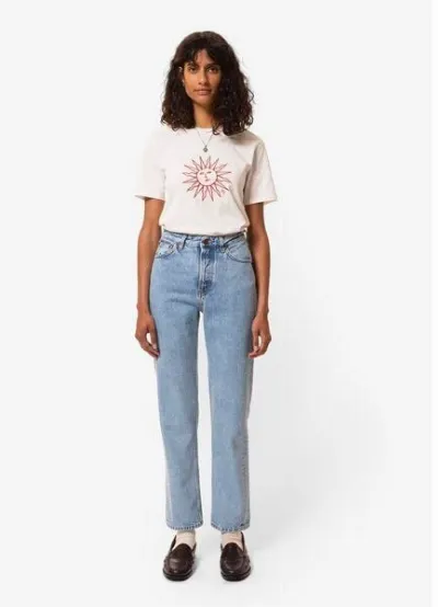 Nudie Jeans Nudie Jeans Gerade Jeans Lofty Lo - Summer Clouds