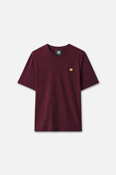 Trendsplant Trendsplant Organic Essential T-Shirt Wine Red
