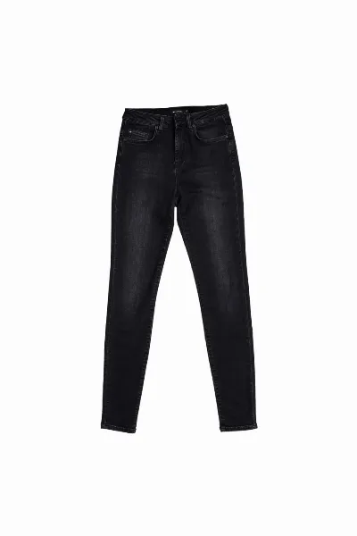 EUR71.40 LOVJOI Damen vegan Skinny Jeans Lepiota Washed Schwarz