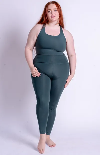 Girlfriend Collective Girlfriend Collective Damen vegan Leggings High Rise Moos