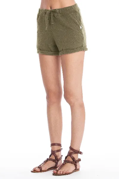 RAVENS VIEW IBIZA RAVENS VIEW IBIZA Damen vegan Shorts Mini Sunset Khaki