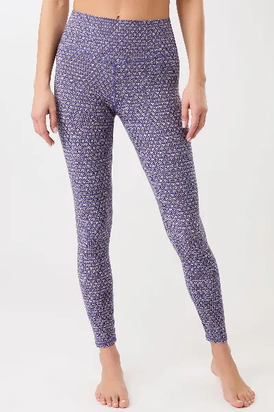 mandala MANDALA Damen vegan Leggings Mit Dem Schönsten Art Déco Print