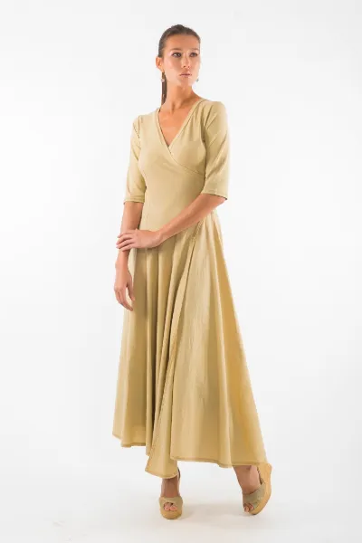 RAVENS VIEW IBIZA RAVENS VIEW IBIZA Damen vegan Kleid Veronika Kamel