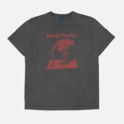 Nudie Jeans Nudie Jeans Herren T-Shirt Roy Deep Tracks - Antracite