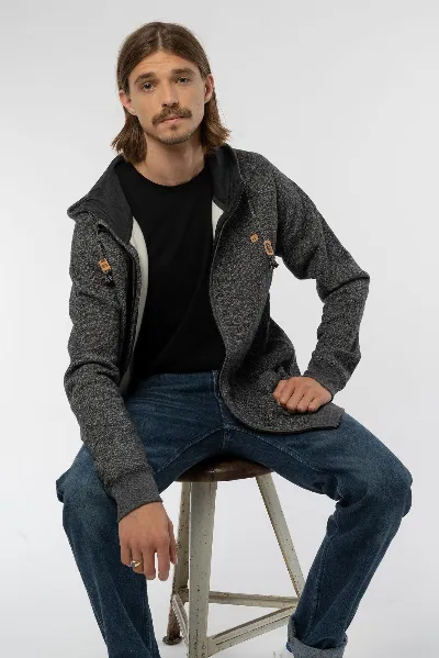 TENTREE Zip Hoodie aus Baumwolle & recyceltem Polyester