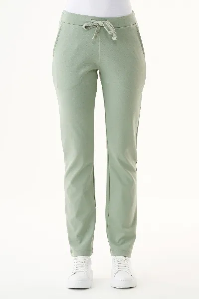 ORGANICATION ORGANICATION Damen vegan Sweatpants Staubiges Olivgrün