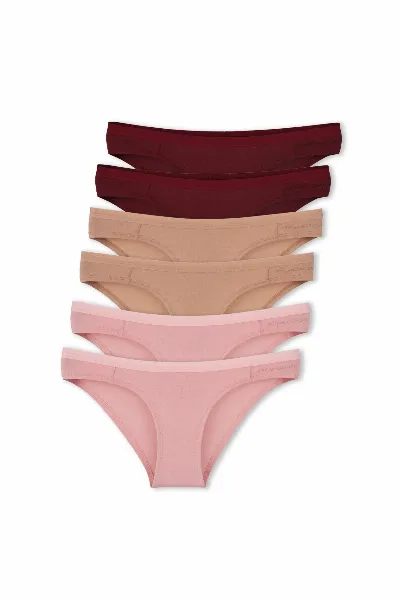 ORGANICATION ORGANICATION Damen vegan Kamilla Slip Aus Bio-Baumwolle Und Tencelâ„¢ Modal-Mix Im 6er-Pack