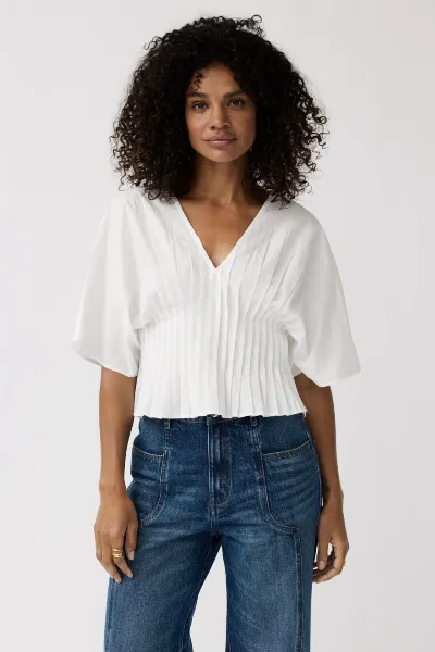 Alchemist Alchemist Damen vegan Top Pien Very White