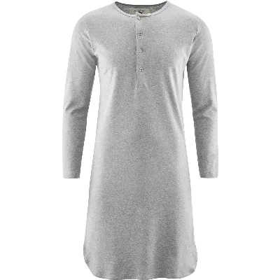 Living Crafts LIVING CRAFTS - Unisex Retro-Nachthemd - Grau