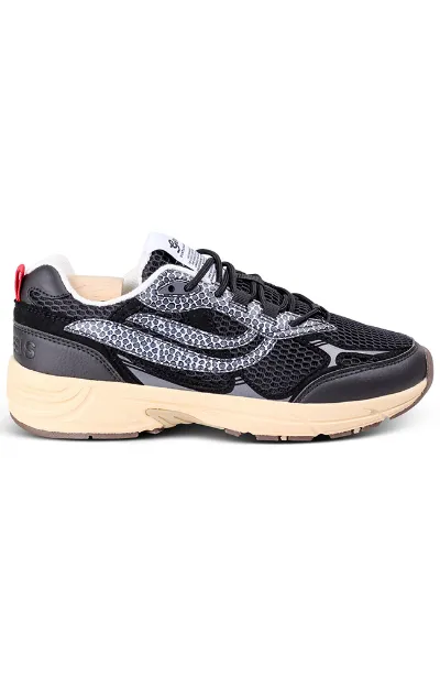 Genesis Genesis Damen vegan Sneaker G-Eco`99 Embo Schwarz Grau