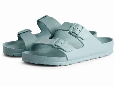 GRAND STEP SHOES GRAND STEP SHOES Hausschuh/Pantolette POOL TWO BUCKLE aus EVA, seagreen,