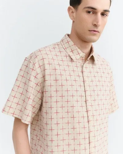 thinking mu thinking mu Lattice Kurtis Shirt