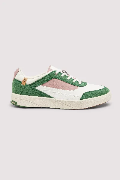 SAOLA SAOLA Damen vegan Sneaker Damen Quito Grün/Rosa