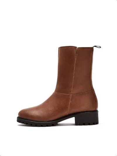 NINE TO FIVE NINE TO FIVE #malá - veganer Snow Boot mit recycelter Profilsohle