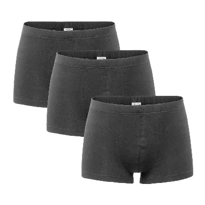 Living Crafts LIVING CRAFTS - Herren Pants, 3er-Pack - Schwarz