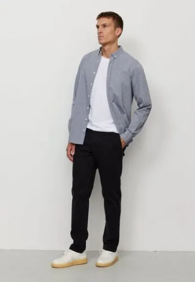 recolution Herren Chino aus Bio-Baumwoll Mix - KELP - recolution