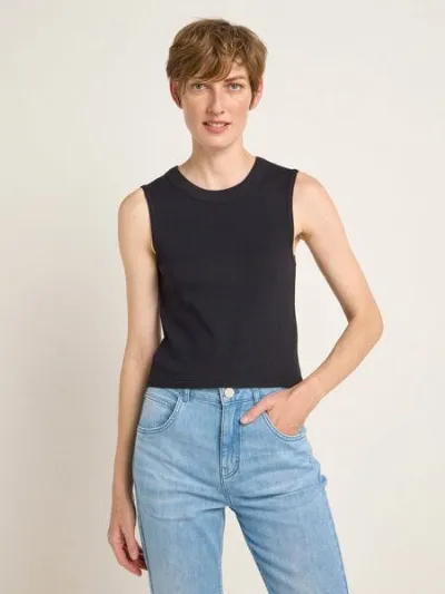 LANIUS LANIUS Cropped Top aus Bio-Baumwolle