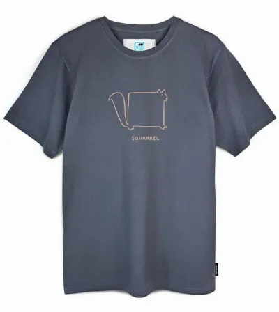 Gary Mash GARY MASH Shirt Squarrel aus Biobaumwolle