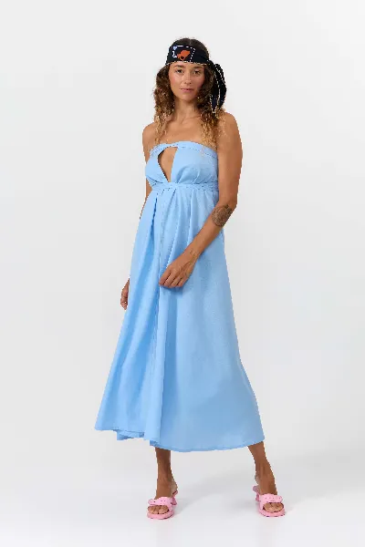 SUITE13LAB SUITE13LAB Damen vegan Kleid Mp Midi