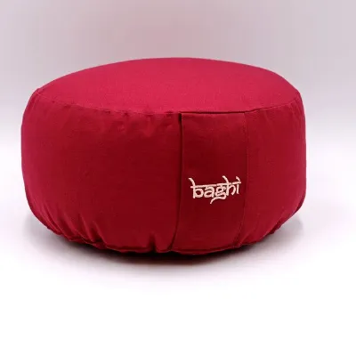 BAGHI BAGHI rundes Meditationskissen basic 15cm hoch - GOTS zertifiziert