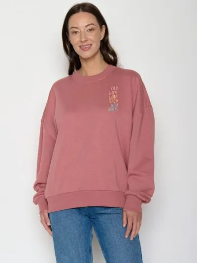 GreenBomb GREENBOMB Old Ways Core - Lässiges Sweatshirt aus Bio-Baumwolle / hochwertiger Print / GOTS / Fair & Vegan