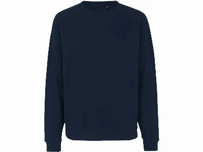 Neutral Neutral Bio-Unisex-Sweatshirt 'Tiger Cotton' mit gebürstetem Fleece, navy,