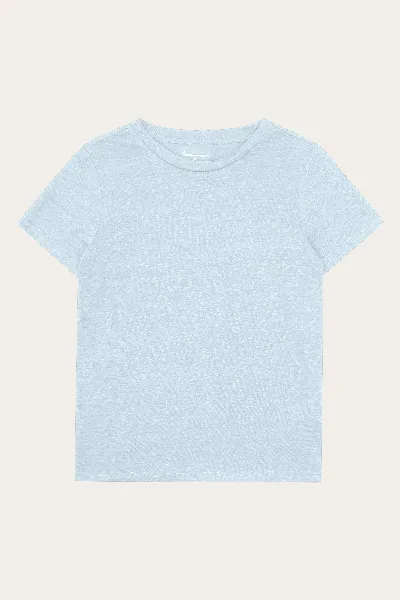KnowledgeCotton Apparel KnowledgeCotton Apparel Damen vegan T-Shirt Reg Leinen Skyway
