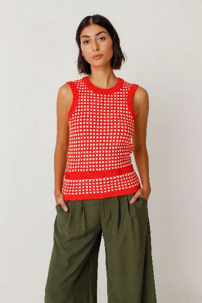 SKFK SKFK Damen vegan Gestricktes T-Shirt Xuhare