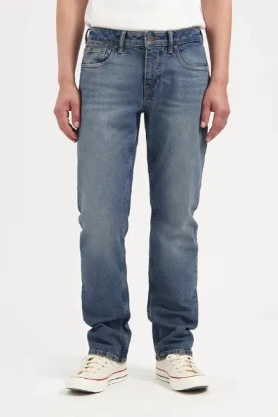 Kuyichi Kuyichi Herren vegan Jeans Nick Straight Broken Blue