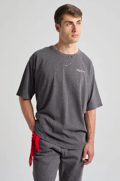 Trendsplant Trendsplant Herren vegan T-Shirt Core Oversize Geschmiedetes Eisen