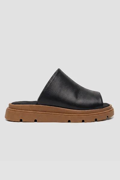 BOHEMA BOHEMA Damen vegan Sandalen Kado Schwarz/Beige