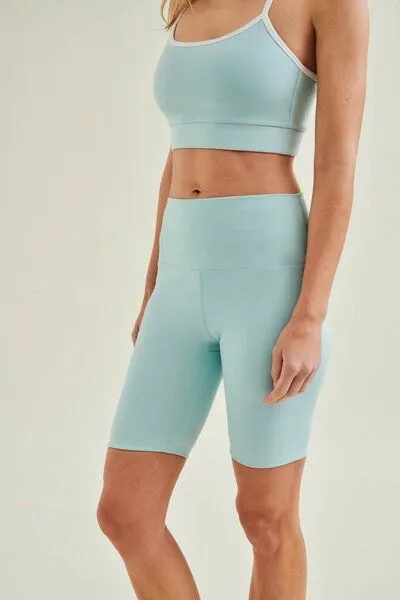 Wellicious Wellicious New Yoga Shorts - High Waist