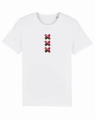 Human Family Human Family Bio Herren City T-Shirt Amsterdam - XXX Tulip